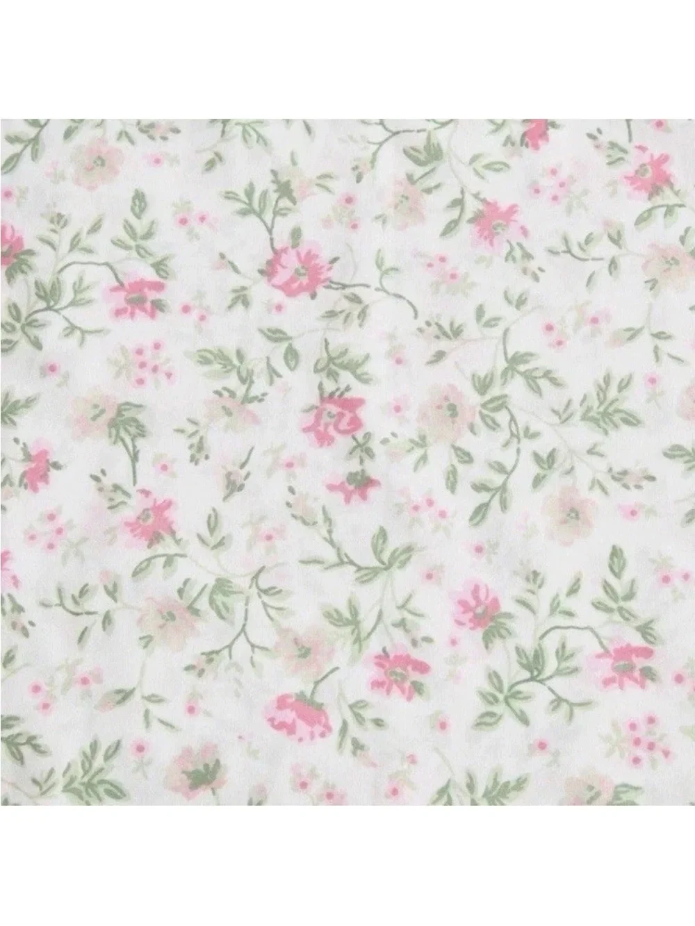 Laura Ashley ~ Twin ~ Bonnie Pink 3 Pc Sheet Set ~ 100% Cotton Percale